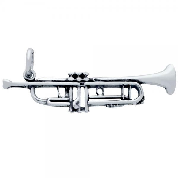 Pandantiv argint 925 in forma de trompeta [2]